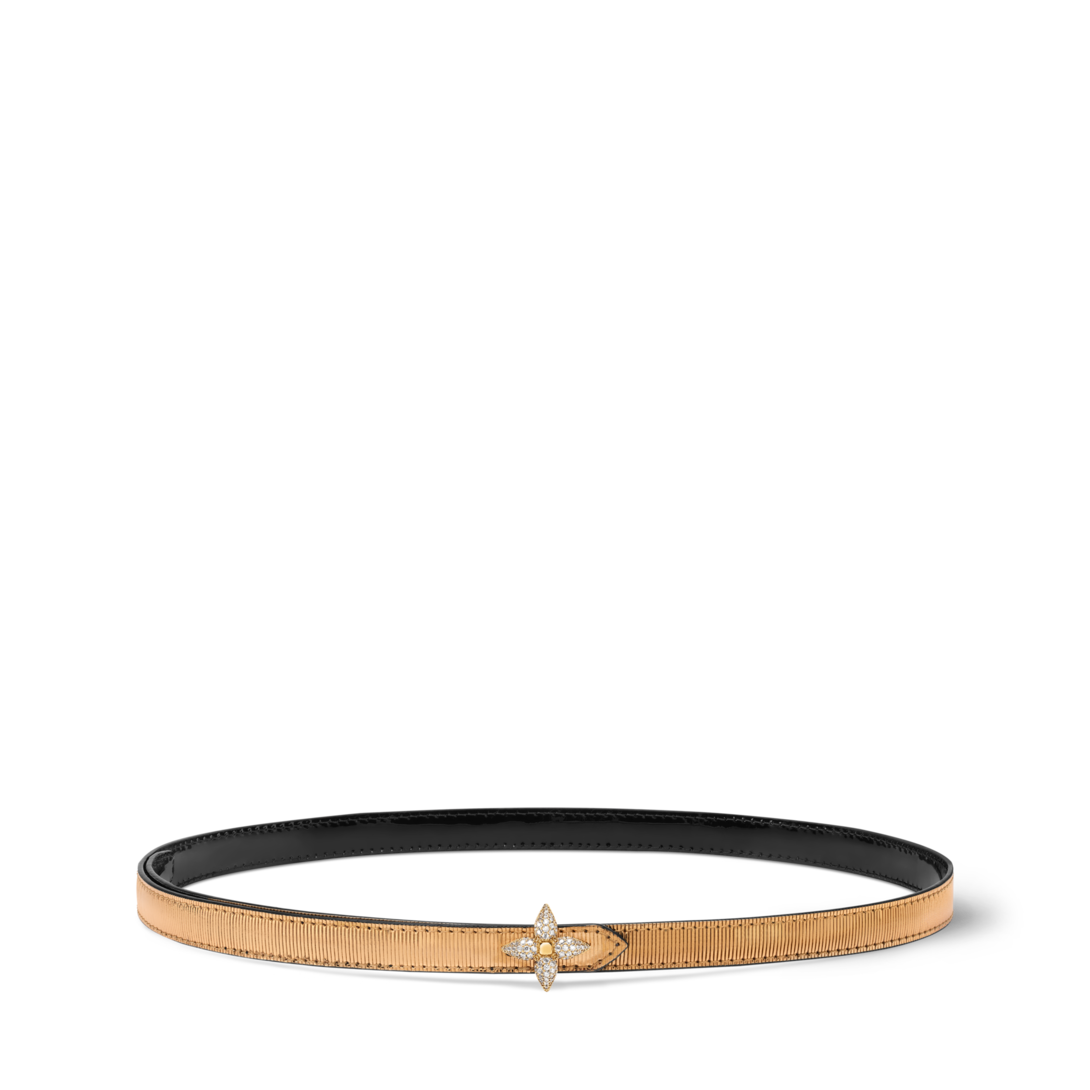 Mini Flowergram Reversible 15mm Belt - Women - Accessories | LOUIS